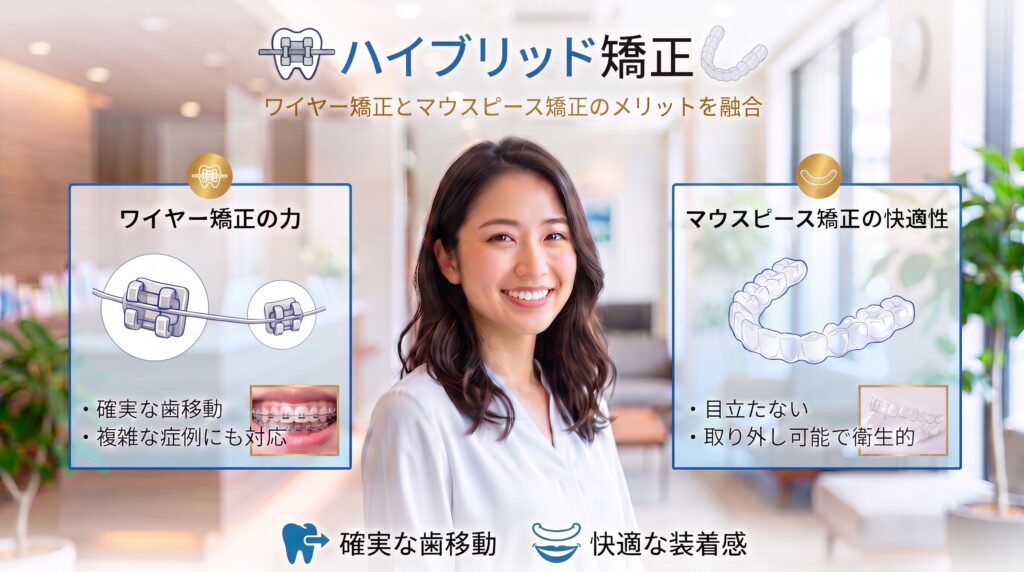 ハイブリッド矯正治療